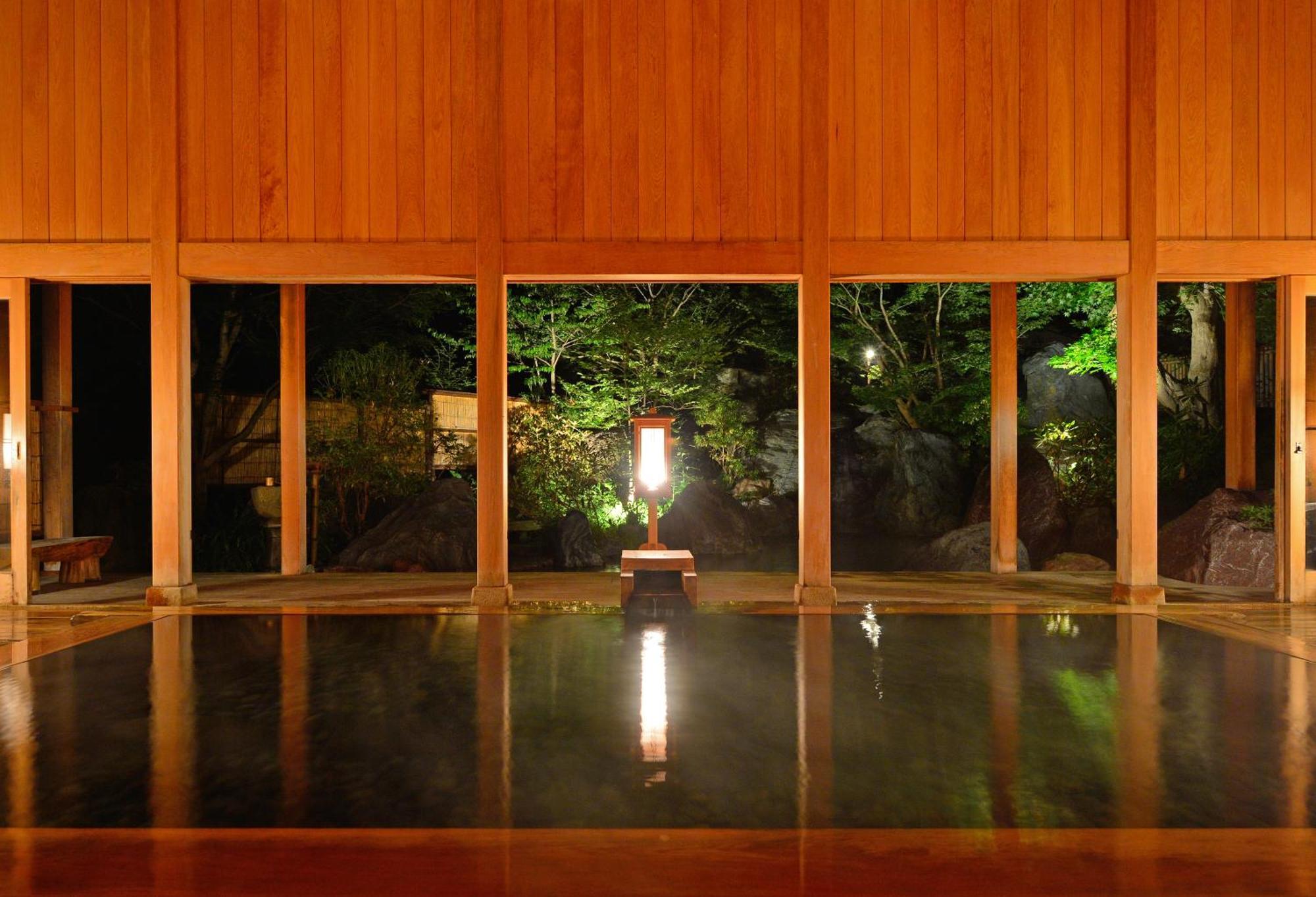 Houshi Onsen Chojukan Minakami Exterior foto